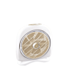 3D ELEGANT FASHION Box Fan White & Mocha