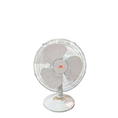 3D DF40LS Little Star Desk Fan Gray