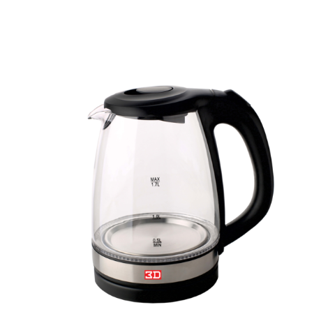 3D PK-17LGS 1.7 Liters Electric Kettle